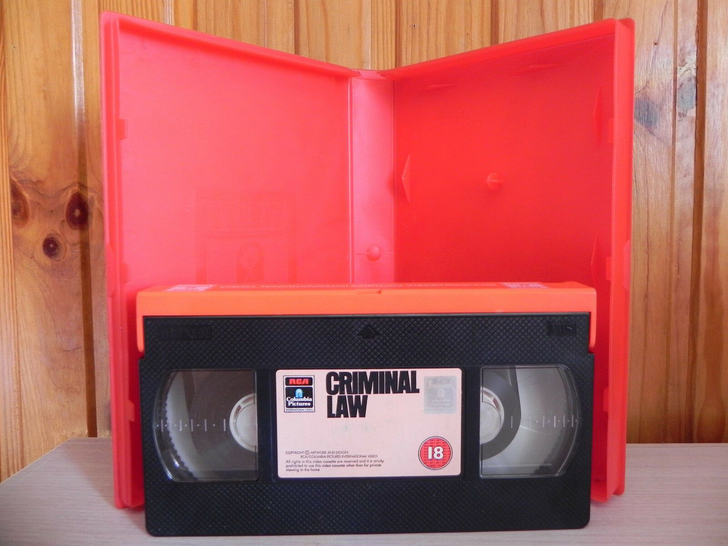 Criminal Law - Gary Oldman - Kevin Bacon - Big Box RCA - Ex-Rental - Drama - VHS-