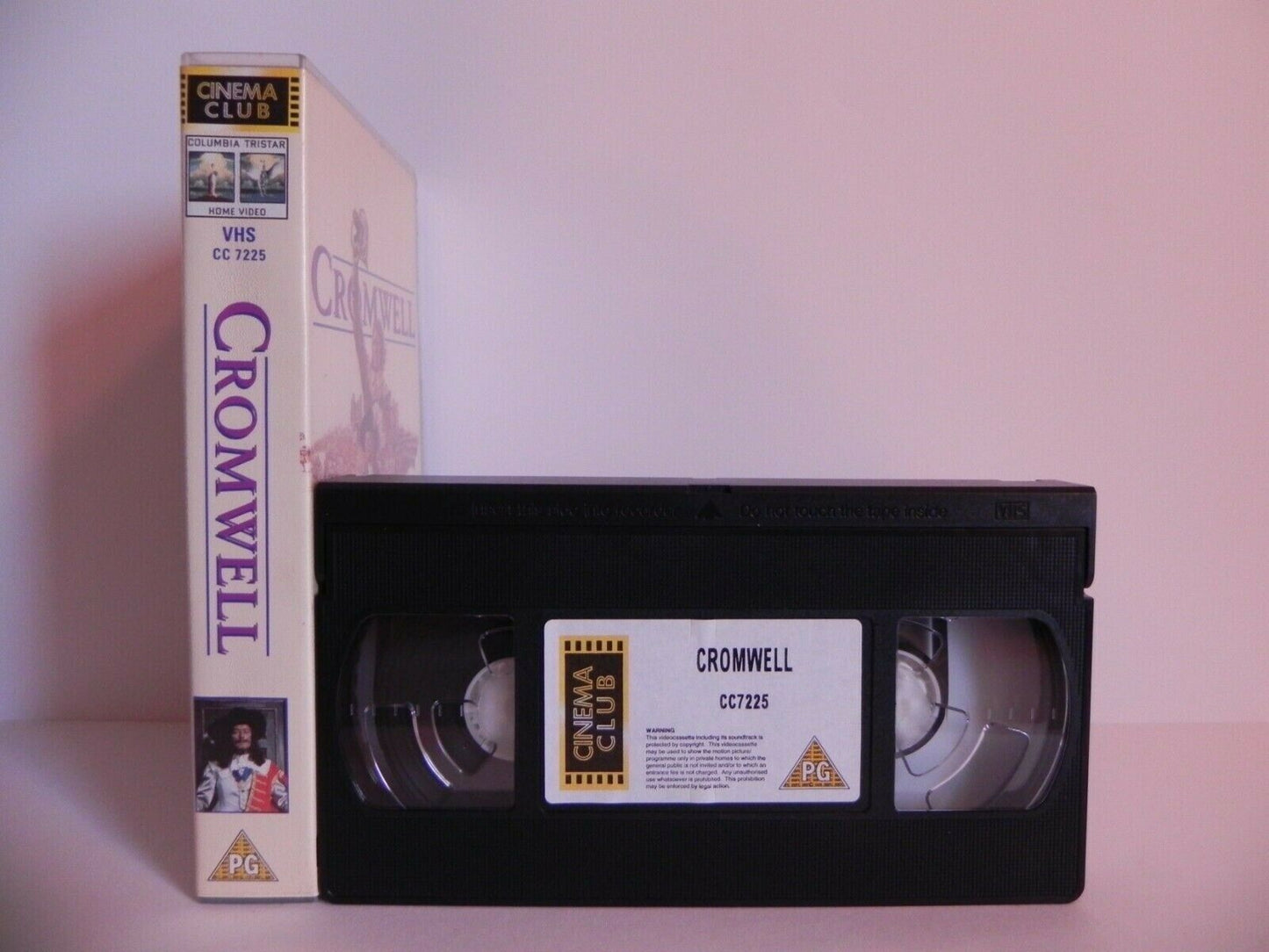 Cromwell - Powerful Story - Civil War - Bloody Battle - Alec Guinness - Pal VHS-