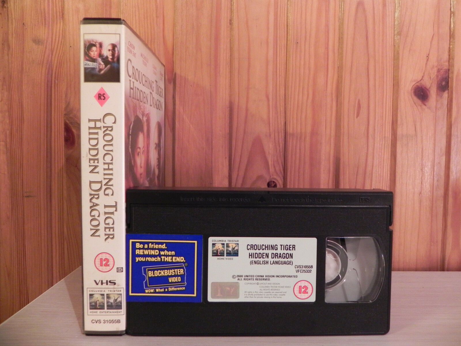 Crouching Tiger Hidden Dragon - Martial Arts - Big Box Action - Ex-Rental - VHS-