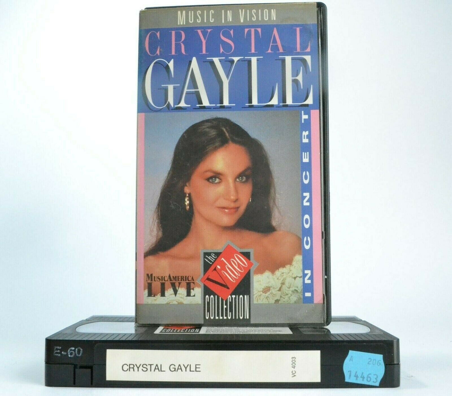 Crystal Gayle: In Concert - Live Performance - Hamilton Place/Canada - Pal VHS-