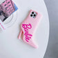 Cute Barbie Cartoon High-heeled Shoes Phone Case for iPhone 15 14 13 12 Pro Max - Shockproof, Soft Silicone Protective Cover-2-For iPhone 15 Pro-