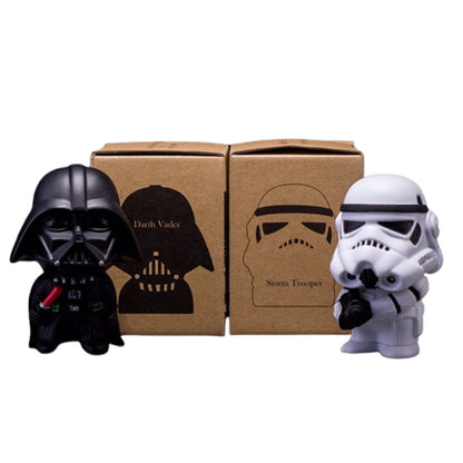 Cute Style Star War Action Figures - 10cm 2pcs/lot Darth Vader & STORM TROOPER - Kawaii Movie Model Toys-