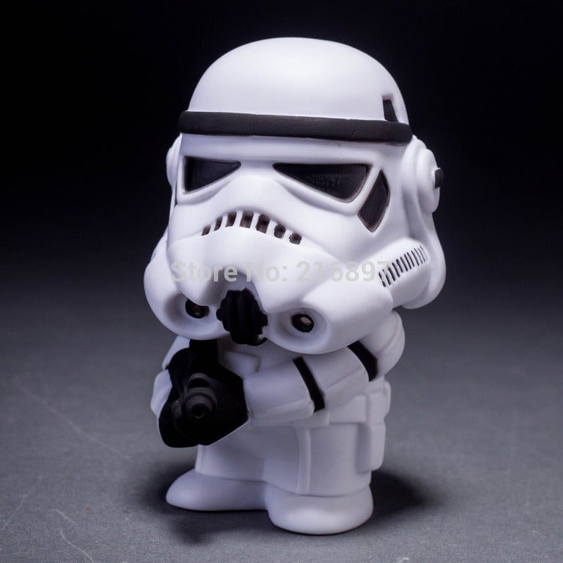 Cute Style Star War Action Figures - 10cm 2pcs/lot Darth Vader & STORM TROOPER - Kawaii Movie Model Toys-