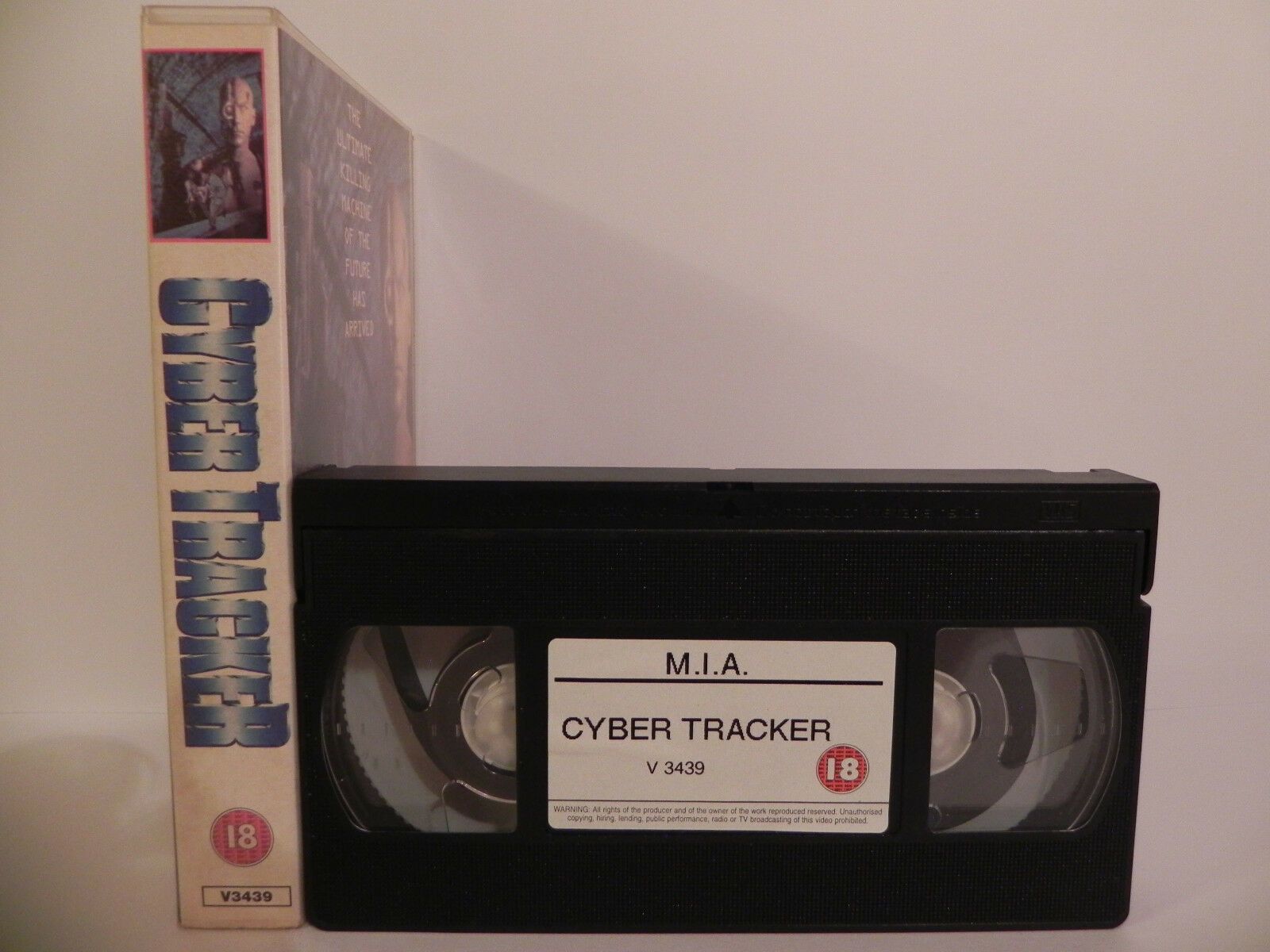 Cyber Tracker - Don Wilson - A Time When Only Crime Pays - M.I.A. Video - VHS-