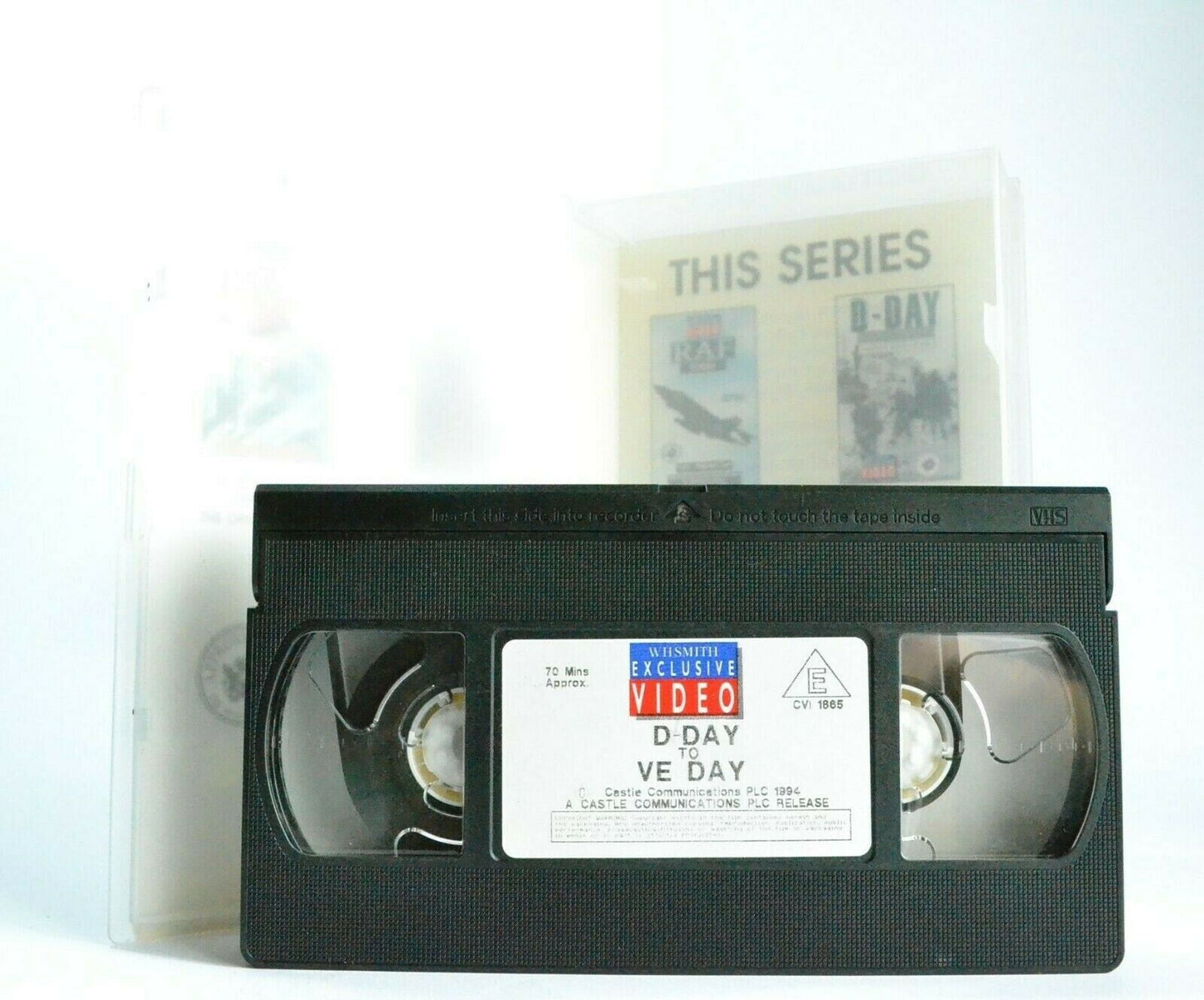 D-Day To Ve Day (WH Smith Exclusive Video): Michael Aspel - World War 2 - VHS-