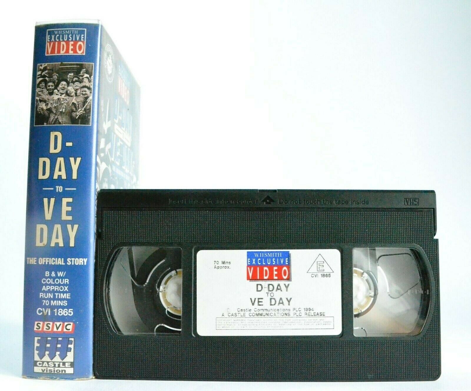 D-Day To Ve Day (WH Smith Exclusive Video): Michael Aspel - World War 2 - VHS-