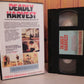 DEADLY HARVEST - Futuristic Sci-Fi - Small Box - Pre-Cert - Video Bookers - VHS-