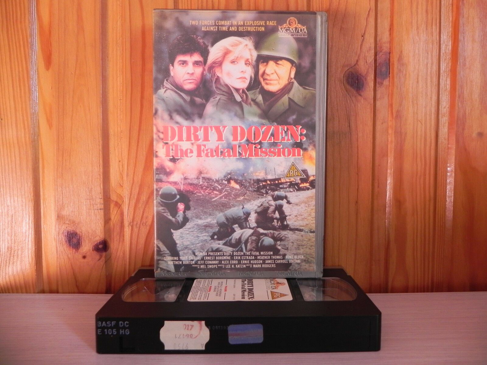 DIRTY DOZEN - Original MGM - Big Box Release - PreCert - The Fatal Mission - VHS-