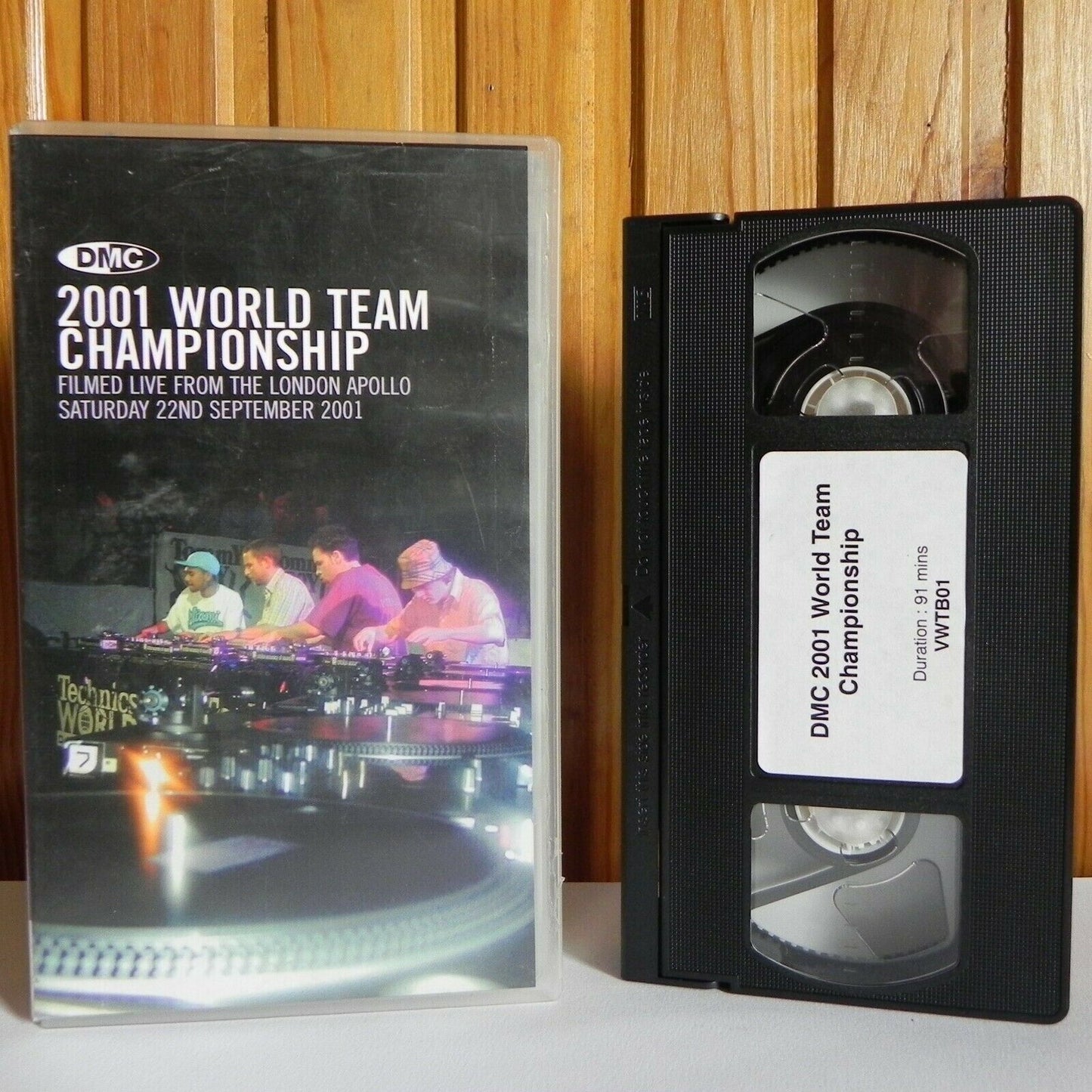 DMC 2001 World Team Championship - 22nd September - Live - London Apollo - VHS-