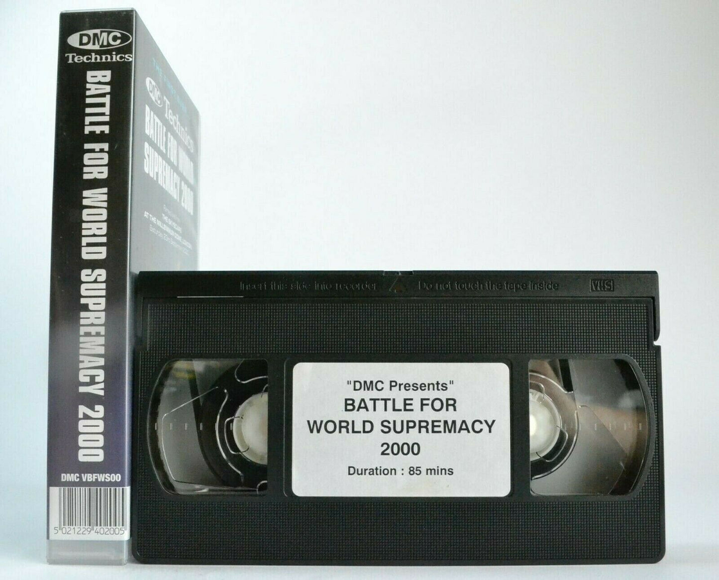 DMC Battle For World Supremacy 2000; [Skycape/London] - DJ J-Syles - Pal VHS-