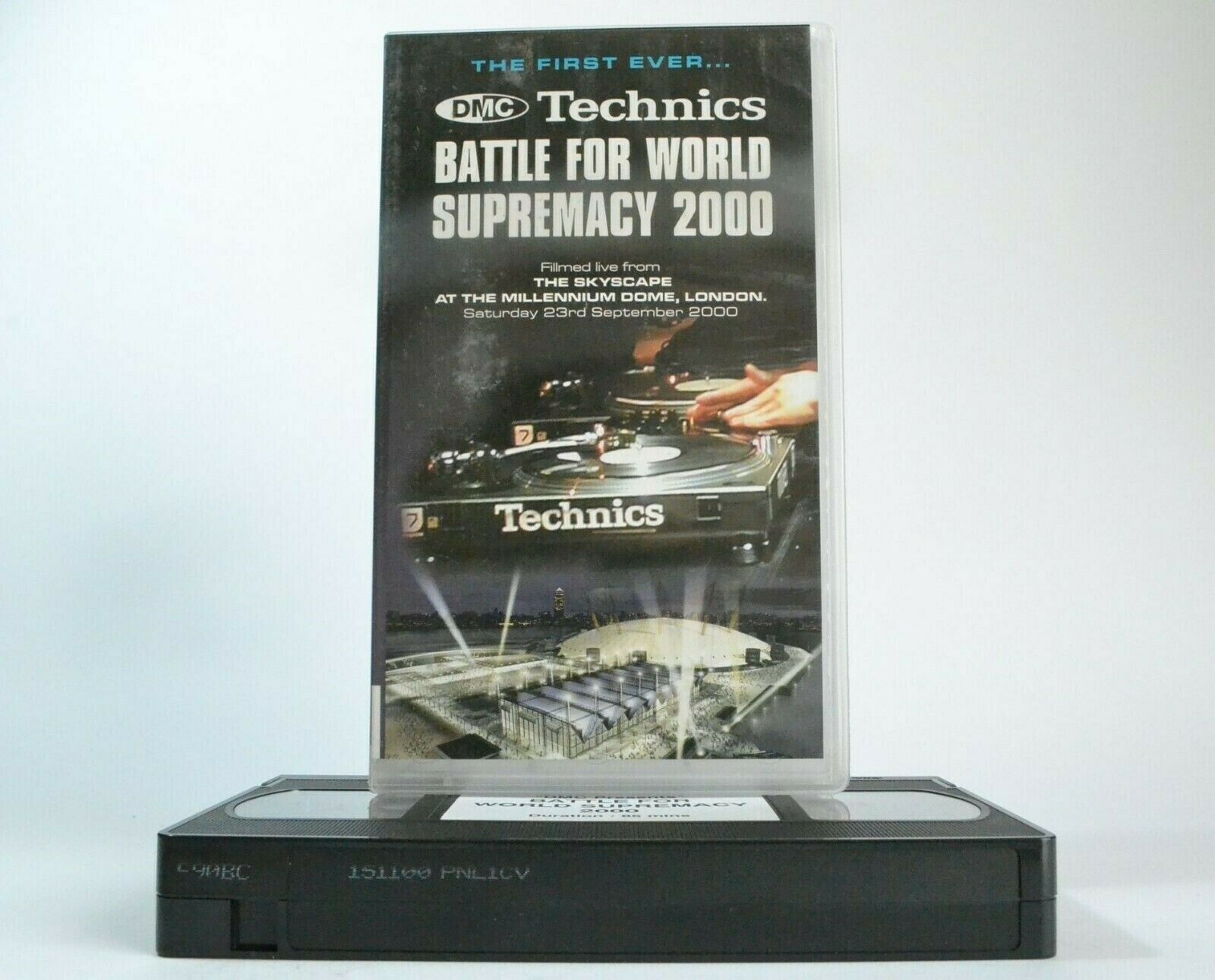 DMC Battle For World Supremacy 2000; [Skycape/London] - DJ J-Syles - Pal VHS-