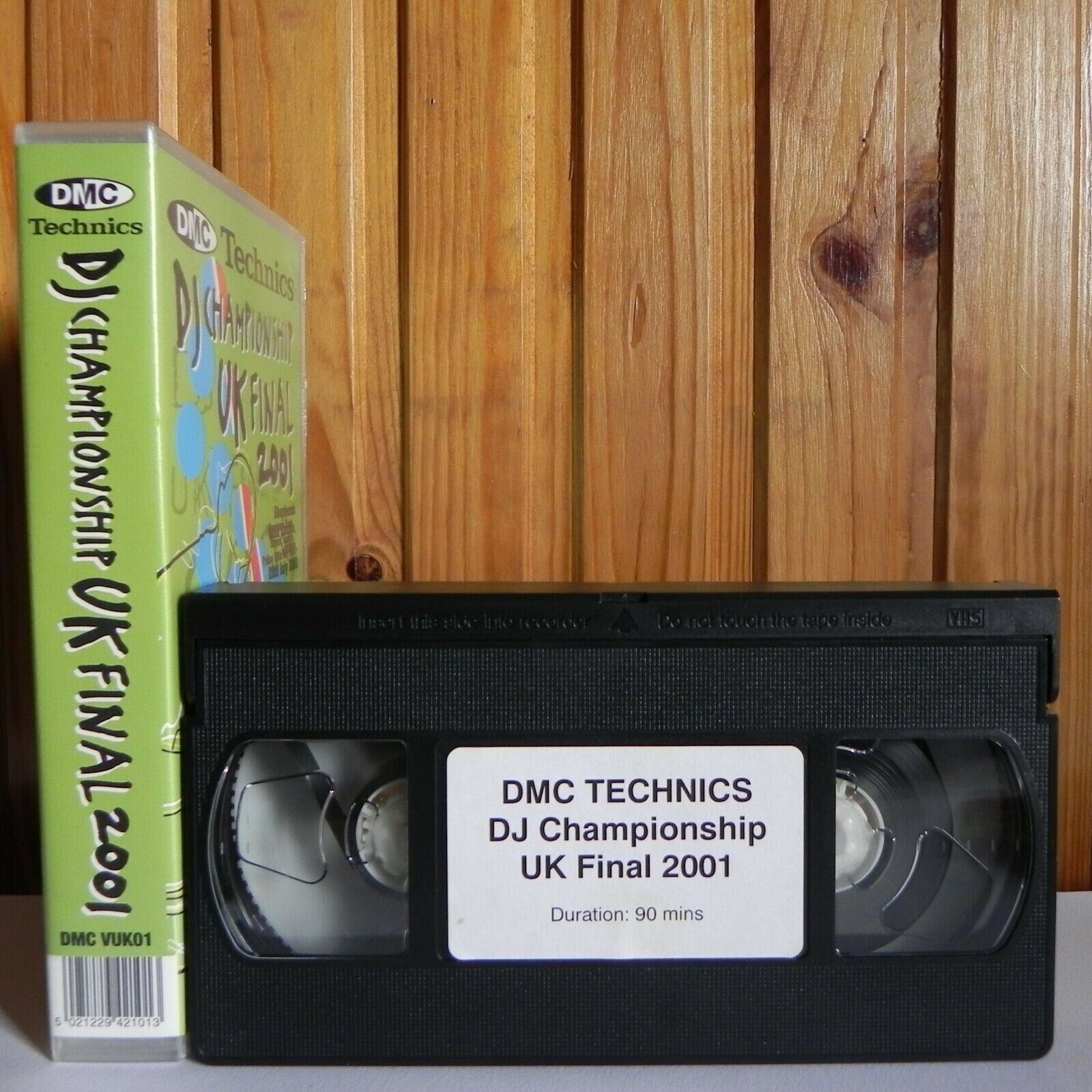 DMC Technics DJ Championship - UK Final 2001 - 20th July - Bush Empire - Pal VHS-