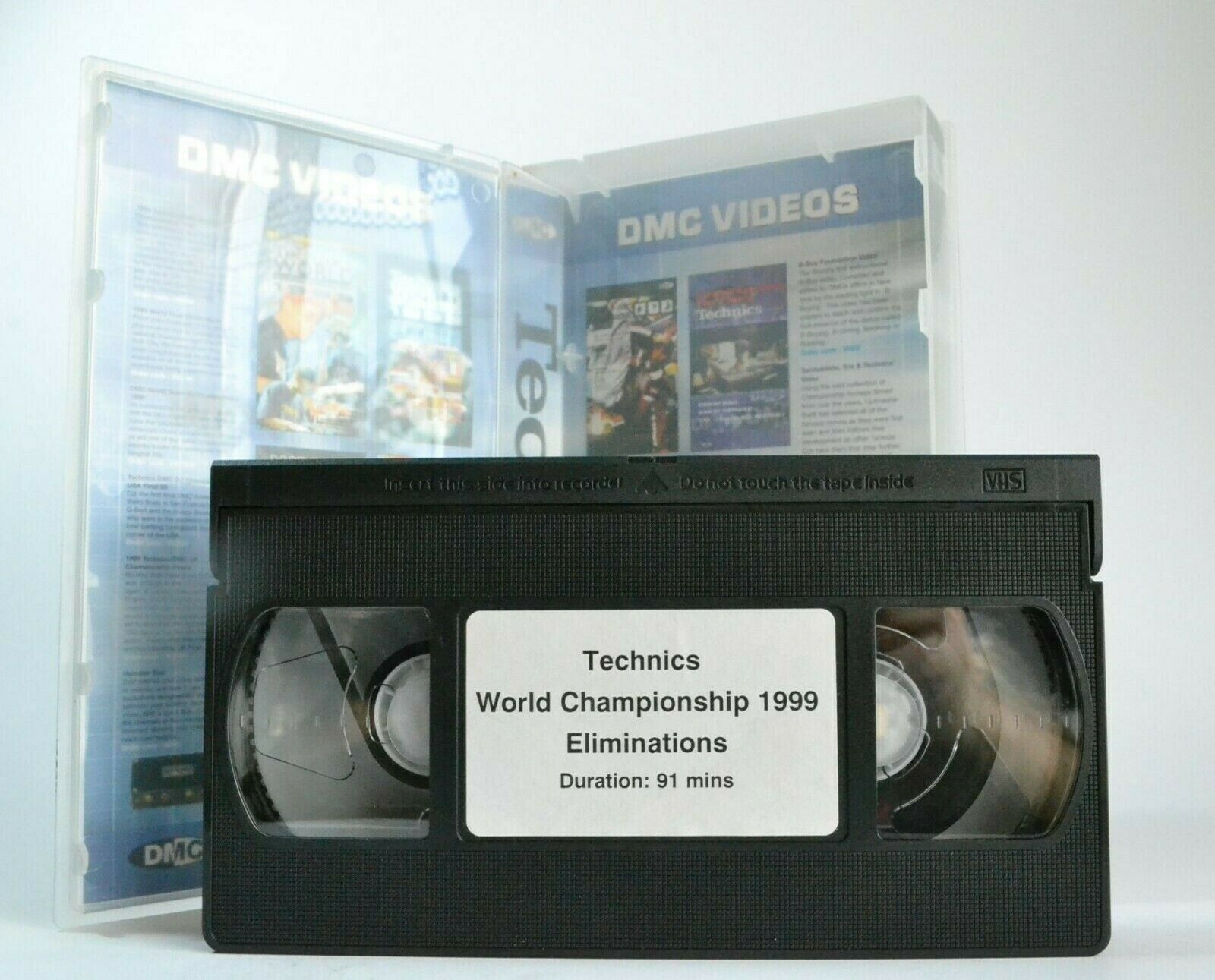 DMC Technics World Championship 1999: Eliminations - P-Trix - DJ Dare - Pal VHS-