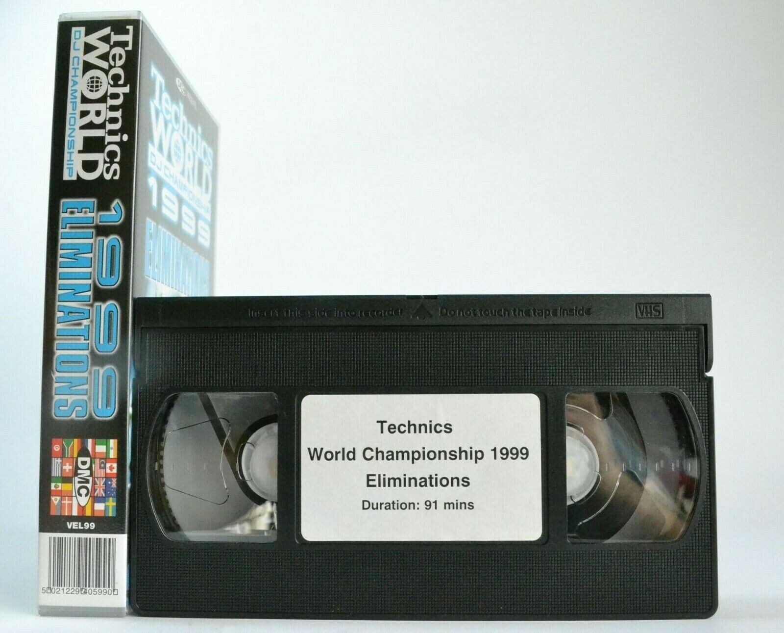 DMC Technics World Championship 1999: Eliminations - P-Trix - DJ Dare - Pal VHS-