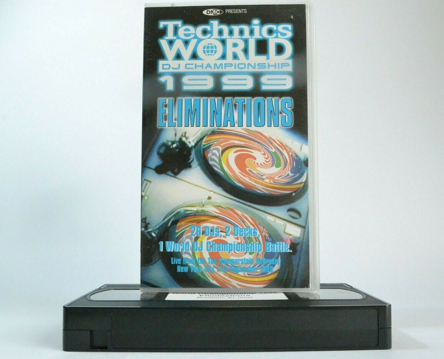 DMC Technics World Championship 1999: Eliminations - P-Trix - DJ Dare - Pal VHS-