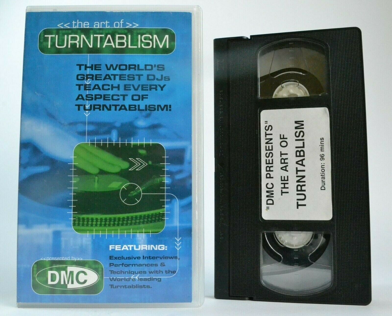 DMC The Art Of Turtablism: Afrika Bambaataa - Mixmaster Ice - Chad Jackson - VHS-