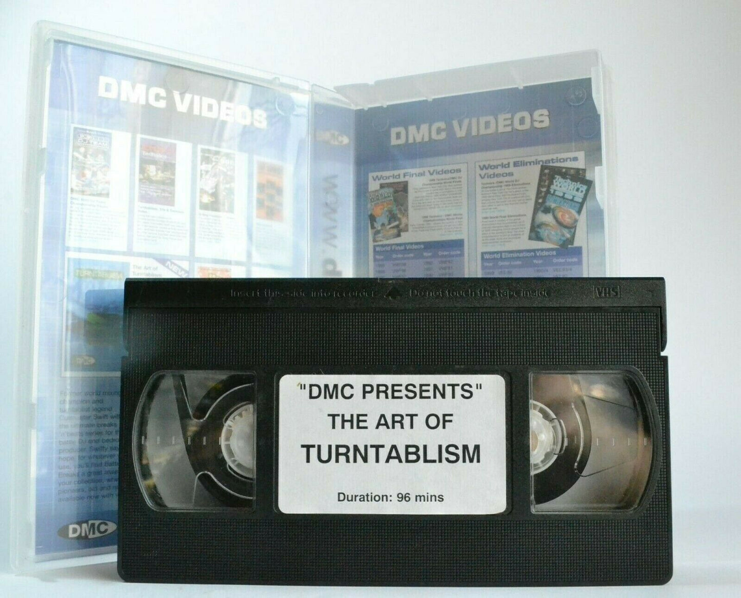 DMC The Art Of Turtablism: Afrika Bambaataa - Mixmaster Ice - Chad Jackson - VHS-