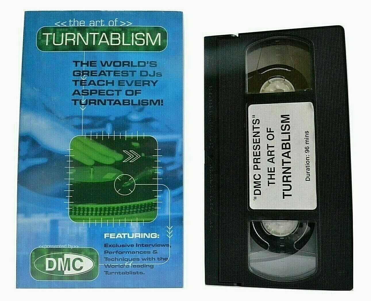 DMC The Art Of Turtablism: Afrika Bambaataa - Mixmaster Ice - Chad Jackson - VHS-