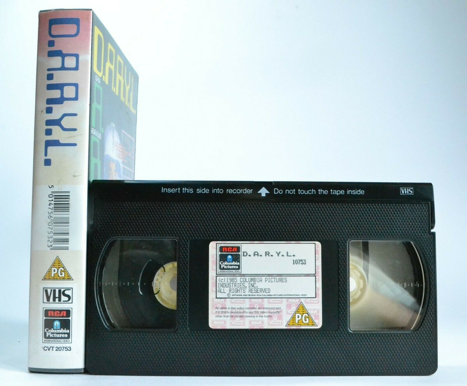 D.A.R.Y.L.(Daryl): Artificial Intelligence Experiment - Barret Oliver - Pal VHS-