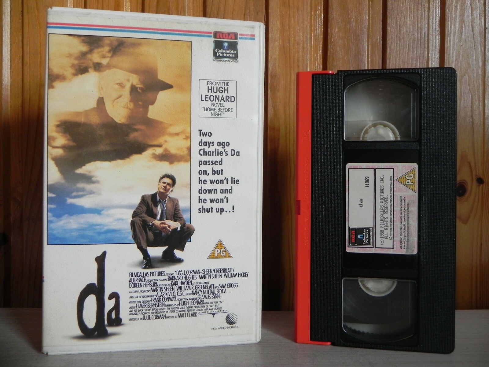 Da - Columbia - Comedy - Martin Sheen - William Hickey - Large Box - Pal VHS-