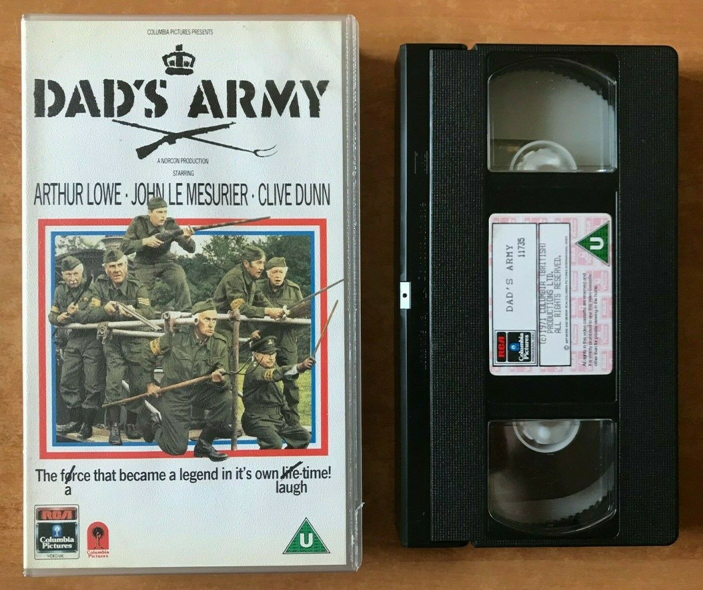 Dad's Army (1971): War Comedy - World War 2 - Arthur Lowe - Clive Dunn - VHS-