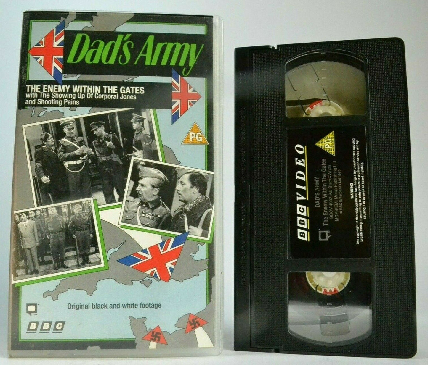 Dad's Army: The Enemy Within The Gates [BBC Series] Comedy - Arthur Love - VHS-