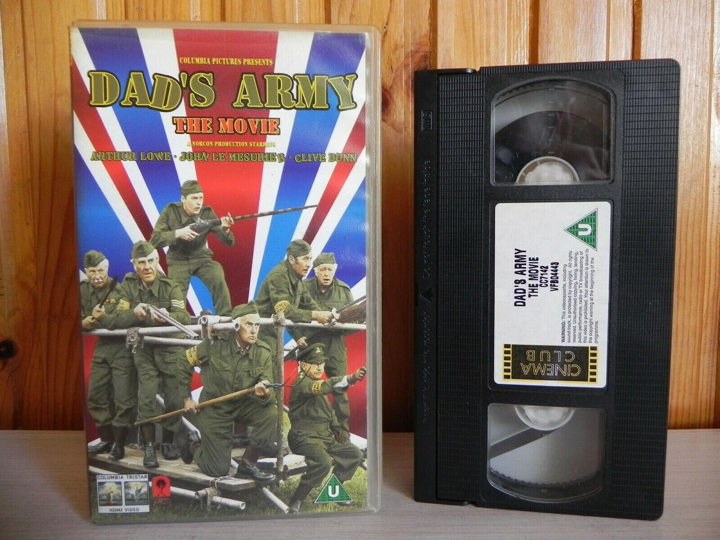 Dad's Army - The Movie - Columbia - Comedy - Arthur Lowe - Clive Dunn - Pal VHS-