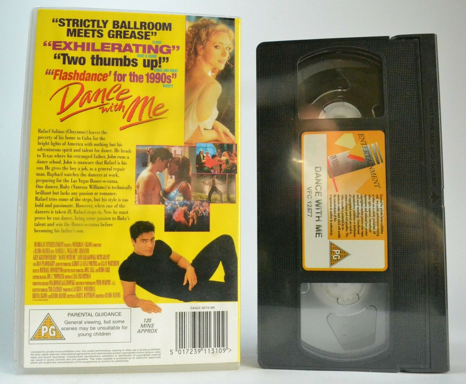 Dance With Me: "Grease" Style Musical [New Sealed] Vanessa L.Williams - Pal VHS-