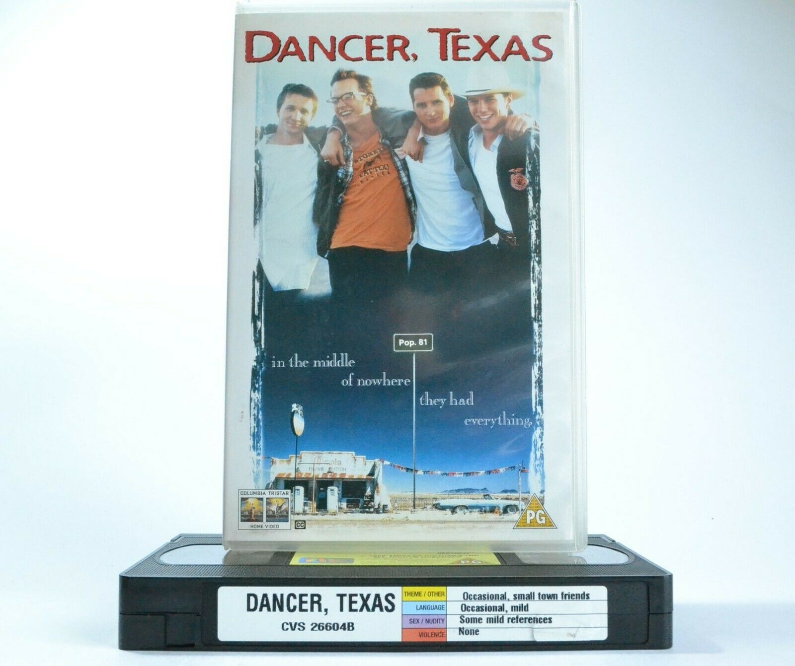 Dancer, Texas (1998): Drama Comedy - Large Box - Ex-Rental - Breckin Meyer - VHS-