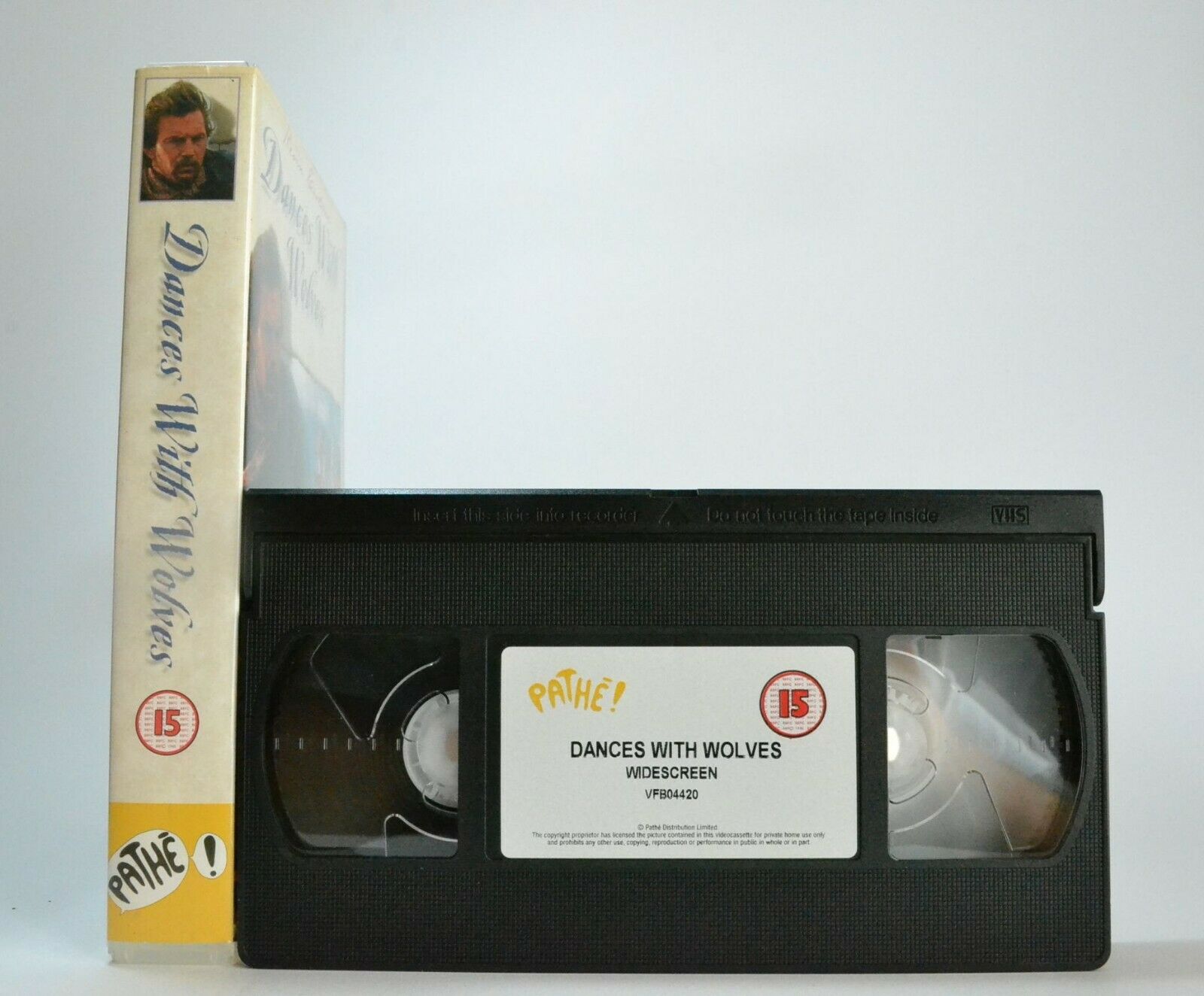 Dances With Wolves (1990); <Widescreen> - Western - Kevin Costner - Pal VHS-