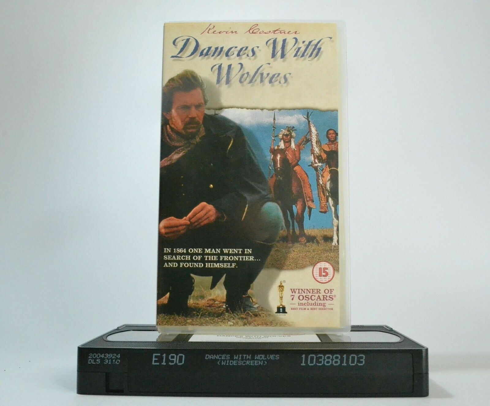 Dances With Wolves (1990); <Widescreen> - Western - Kevin Costner - Pal VHS-