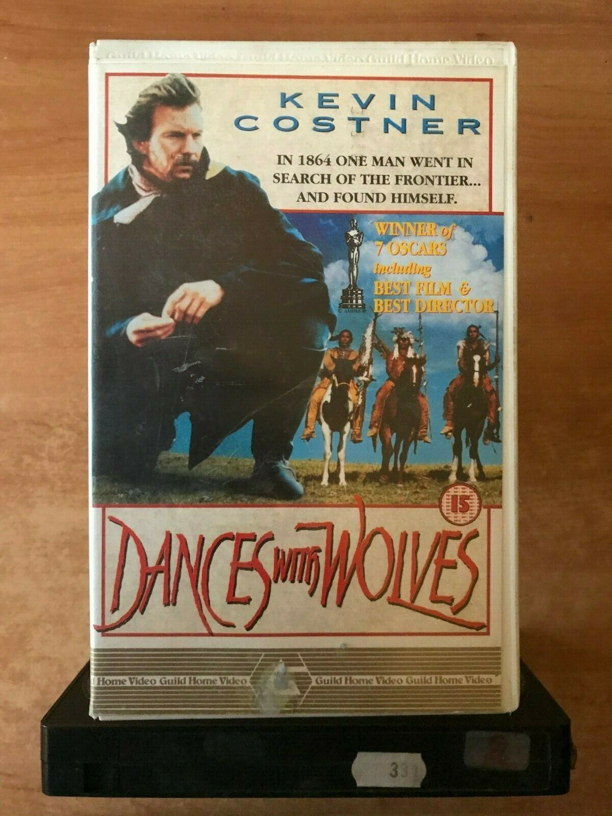 Dances With Wolves; [Michael Blake] Western (Big Box) Kevin Costner - Pal VHS-