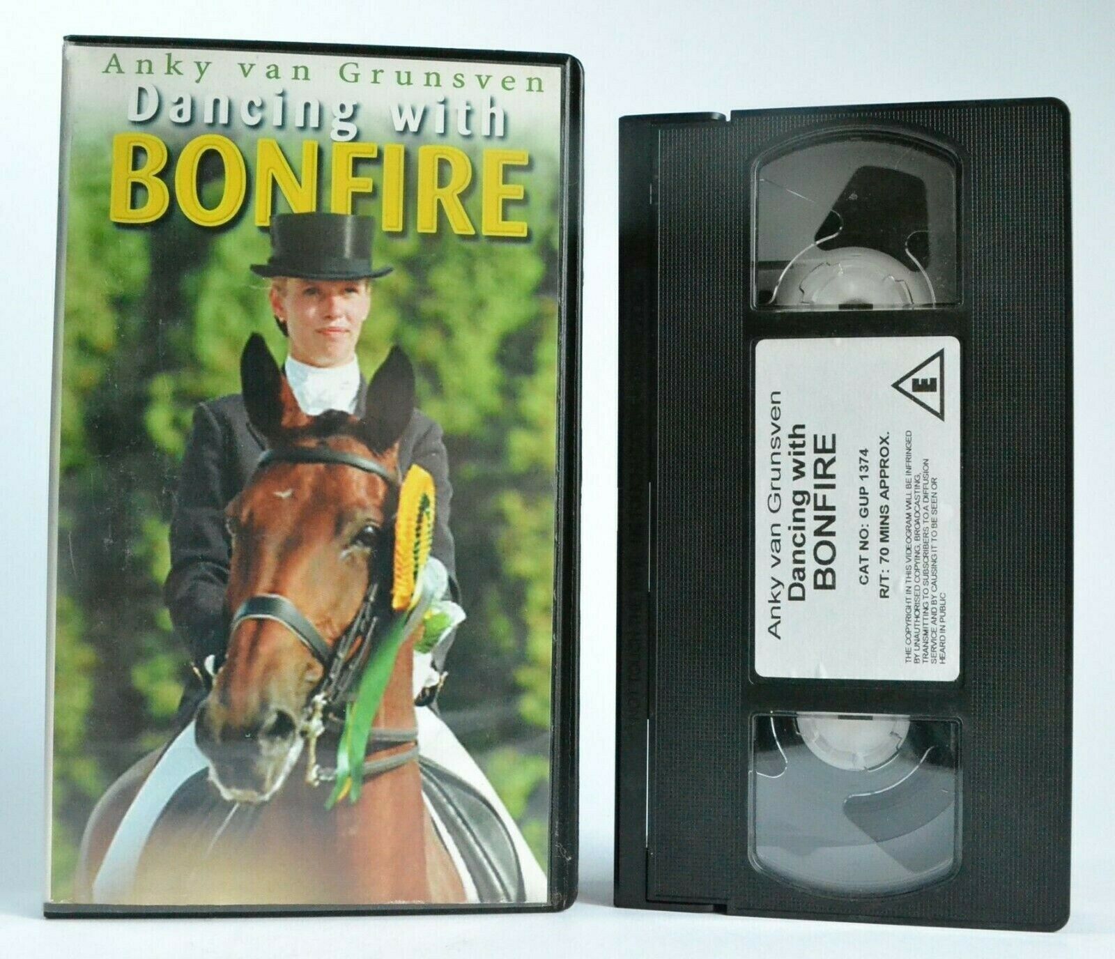 Dancing With Bonfire: By Anky Van Grunsven - Horse Riding Documentary - Pal VHS-