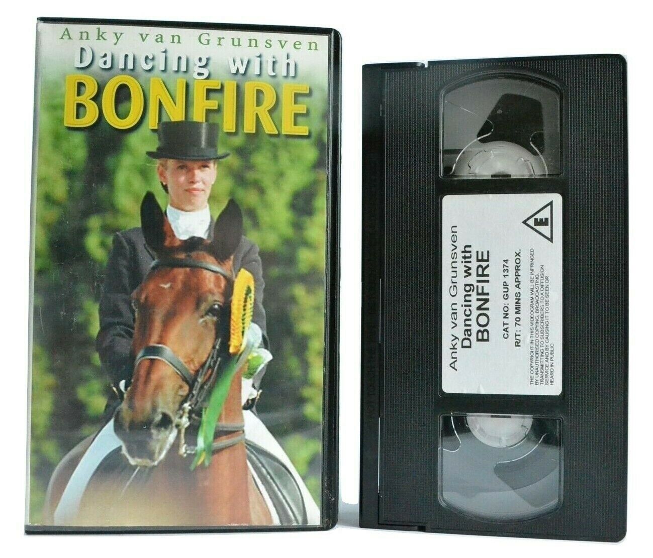 Dancing With Bonfire: By Anky Van Grunsven - Horse Riding Documentary - Pal VHS-