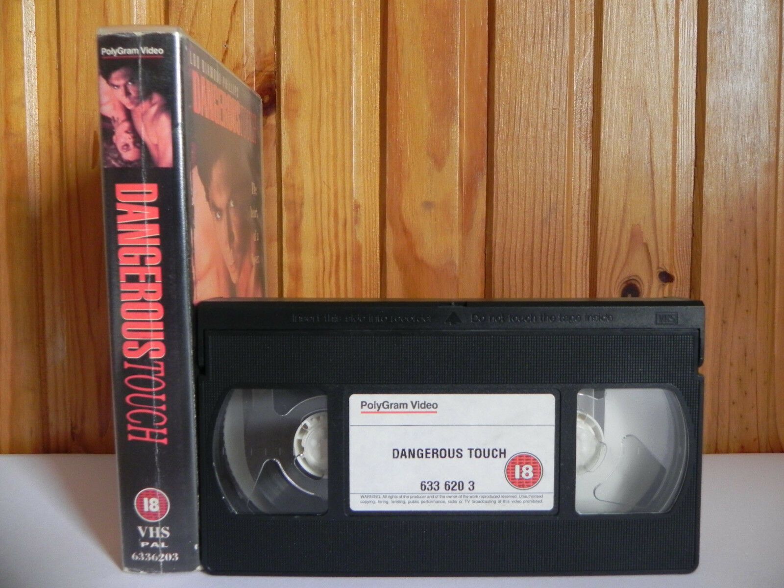 Dangerous Touch - PolyGram - Thriller - Lou Diamond Phillips - Kate Vernon - VHS-