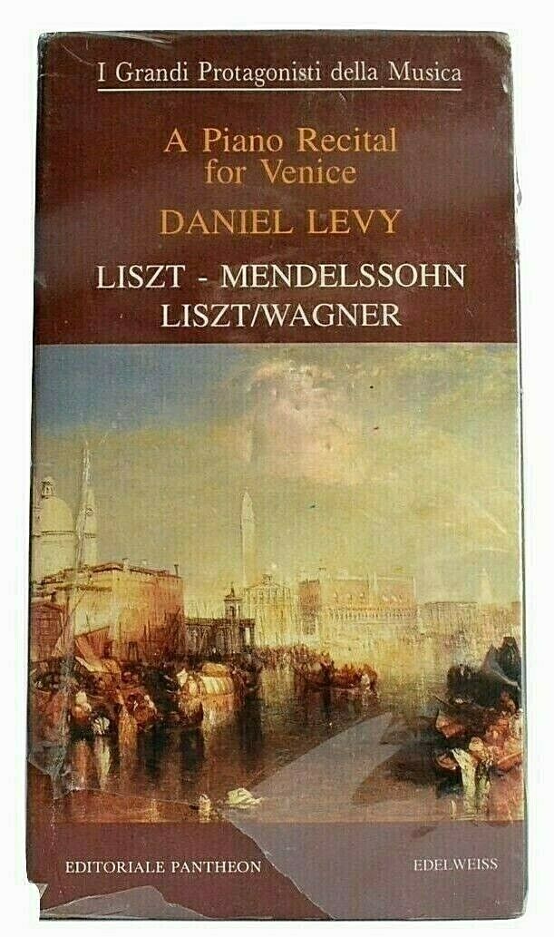 Daniel Levy: Piano Recital For Venice - Liszt/Wagner - Mendelssohn - Music - VHS-