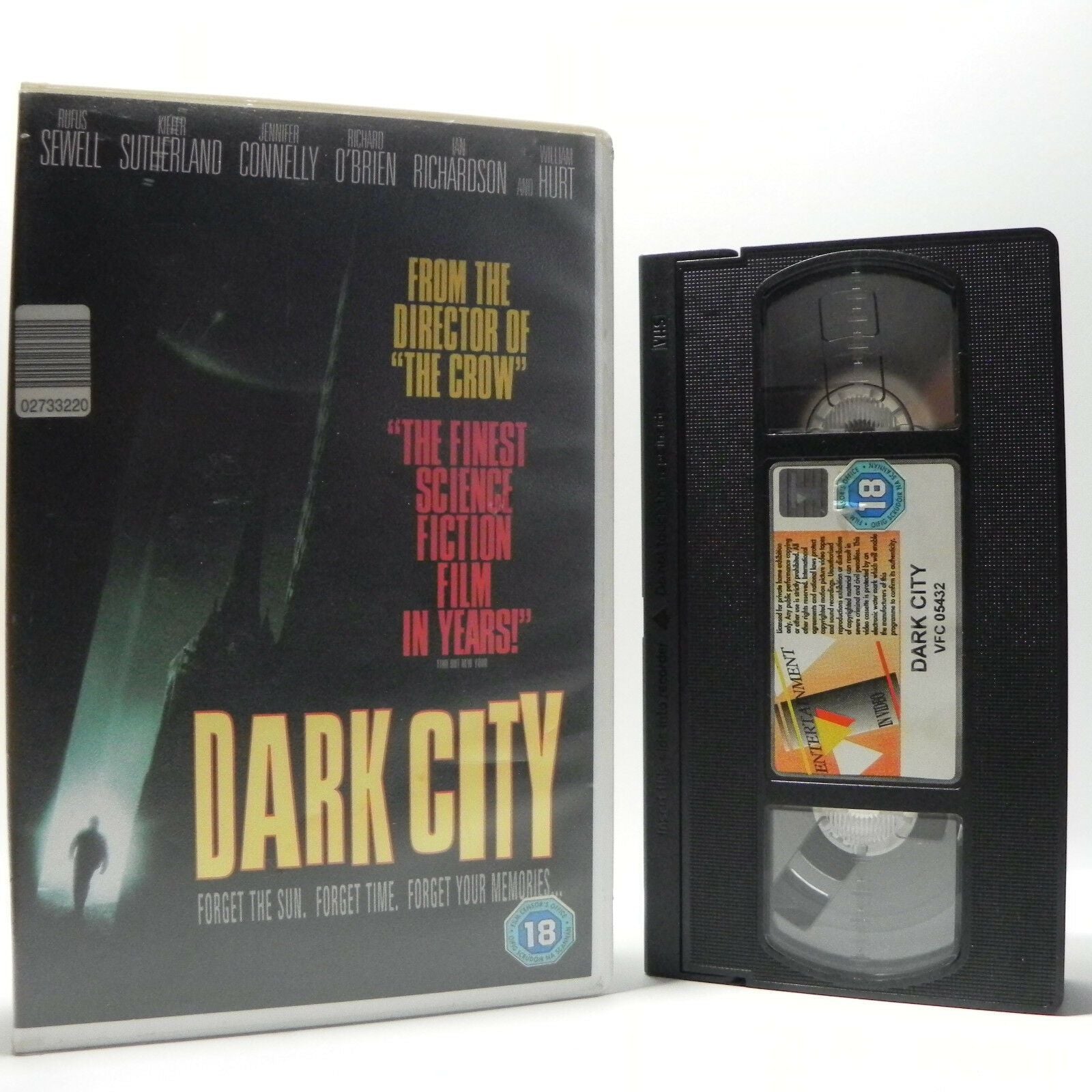 Dark City: Sci-Fi/Thriller - Large Box - Classic - K.Sutherland/J.Connelly - VHS-