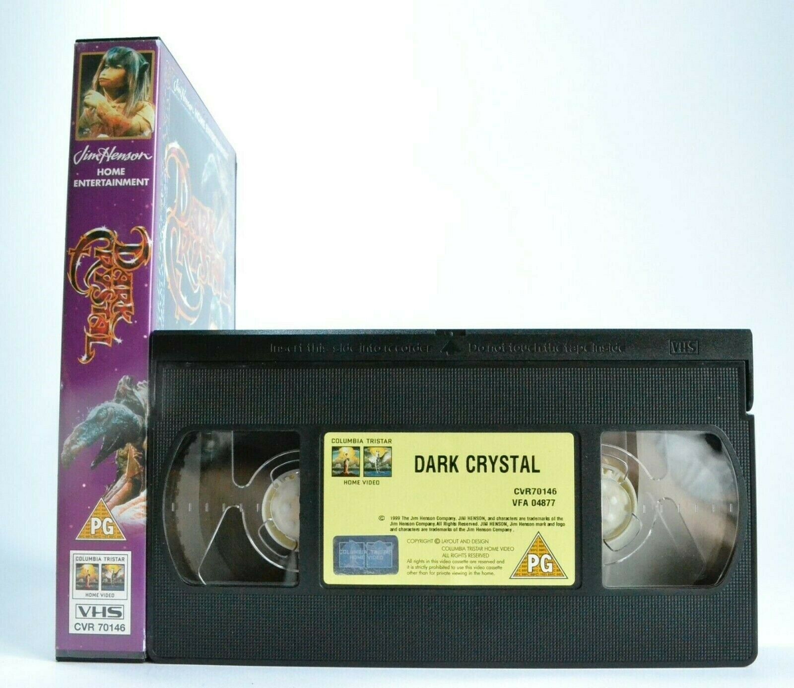 Dark Crystal (1982): Puppet Animated Fantasy - Jim Henson/Frank Oz - Kids - VHS-