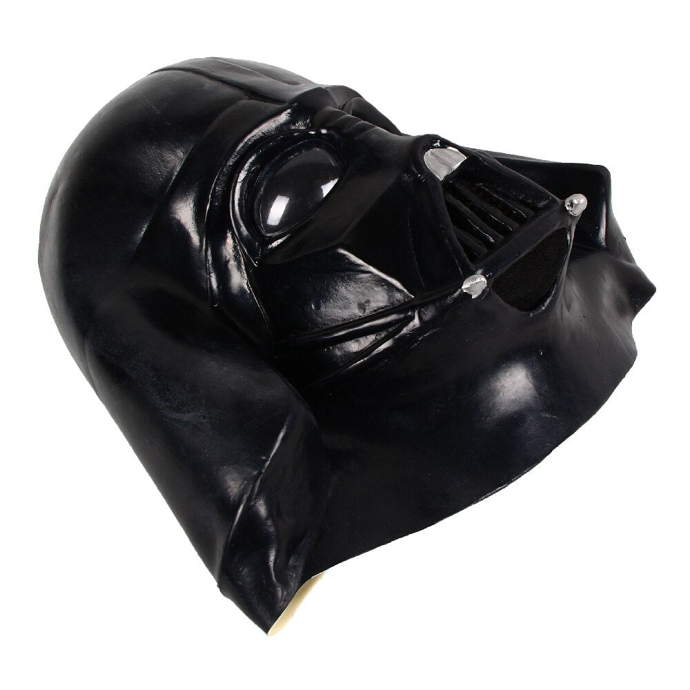 Darth Vader Mask Movie Cosplay Costume Props Halloween Fancy Dress Party Lifelike Latex Headgear-x14003-