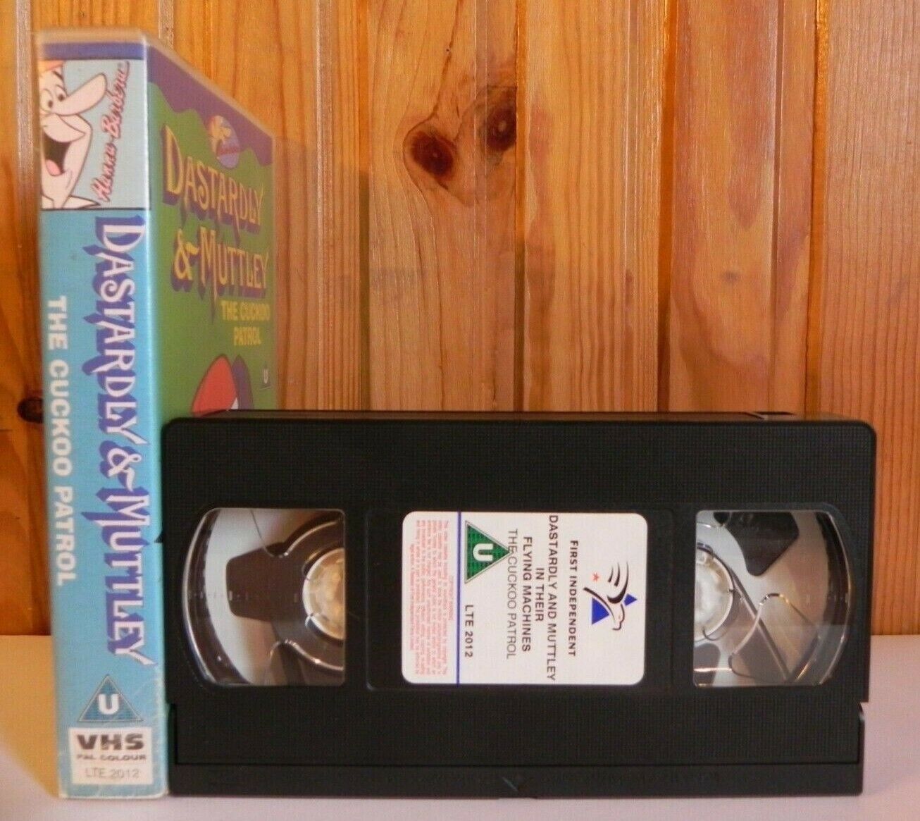 Dastardly And Mutley: The Cuckoo Patrol - '80 Vintage Animation - Kids - Pal VHS-