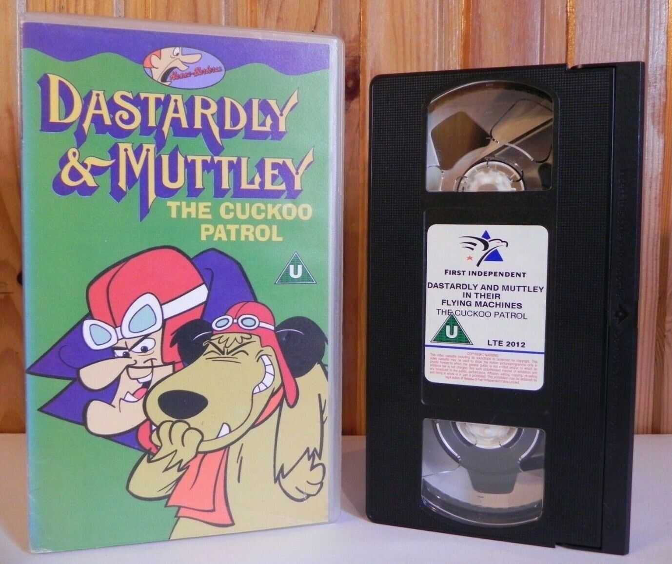 Dastardly And Mutley: The Cuckoo Patrol - '80 Vintage Animation - Kids - Pal VHS-