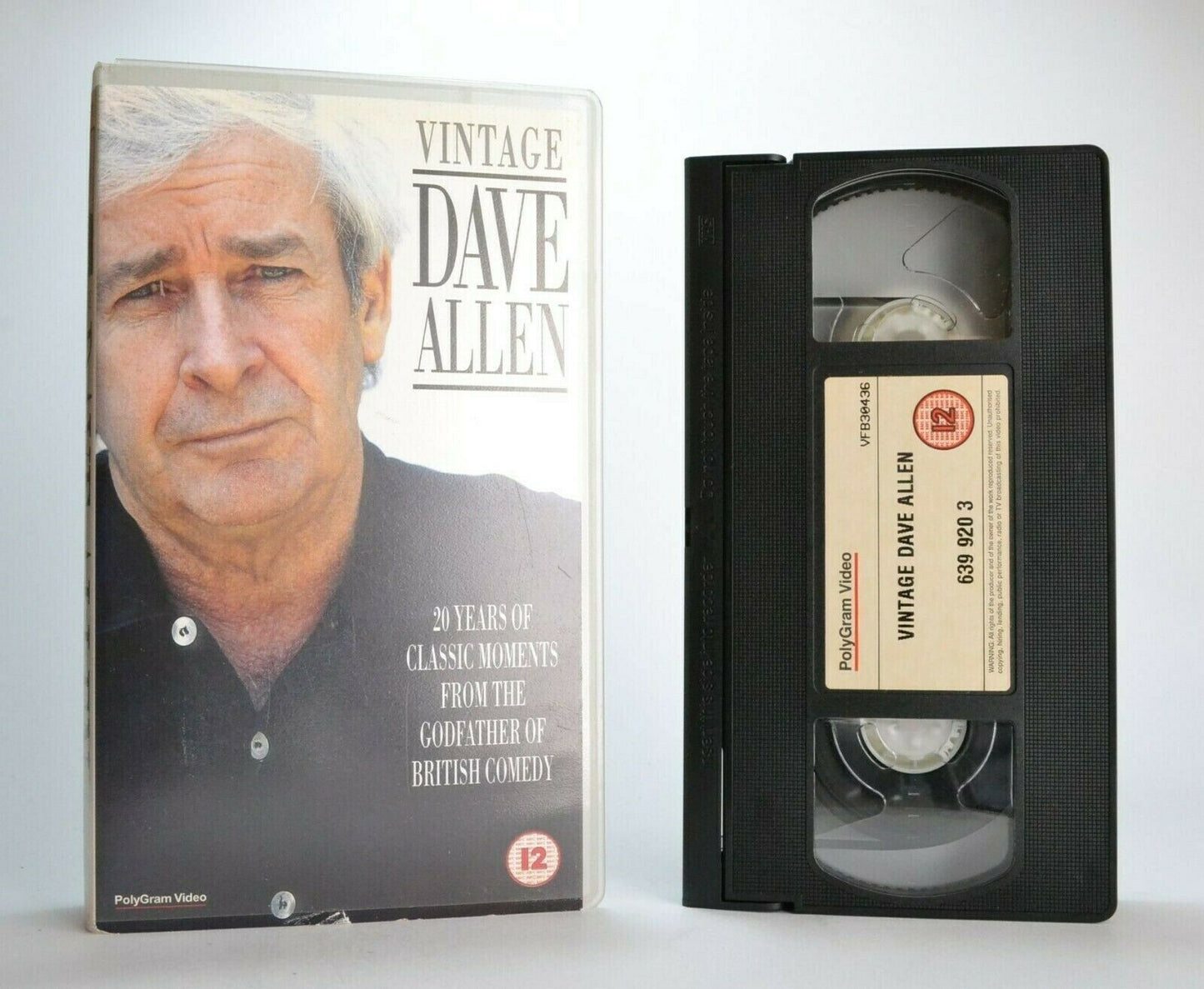 Dave Allen: Vintage - Classic Moments - Godfather Of British Comedy - Pal VHS-