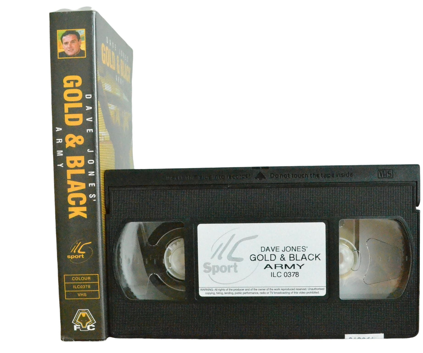 Dave Jones' Gold & Black Army - Dave Jones - Good Year - Vintage - Pal VHS-