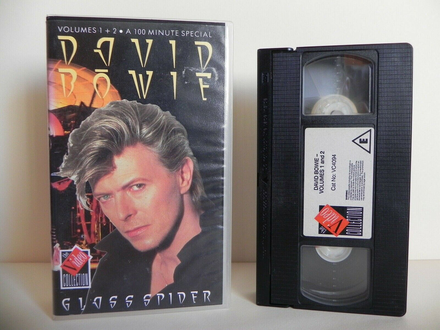 David Bowie - Glass Spider - 100 Minute Special - Volumes 1 + 2 - Music - VHS-