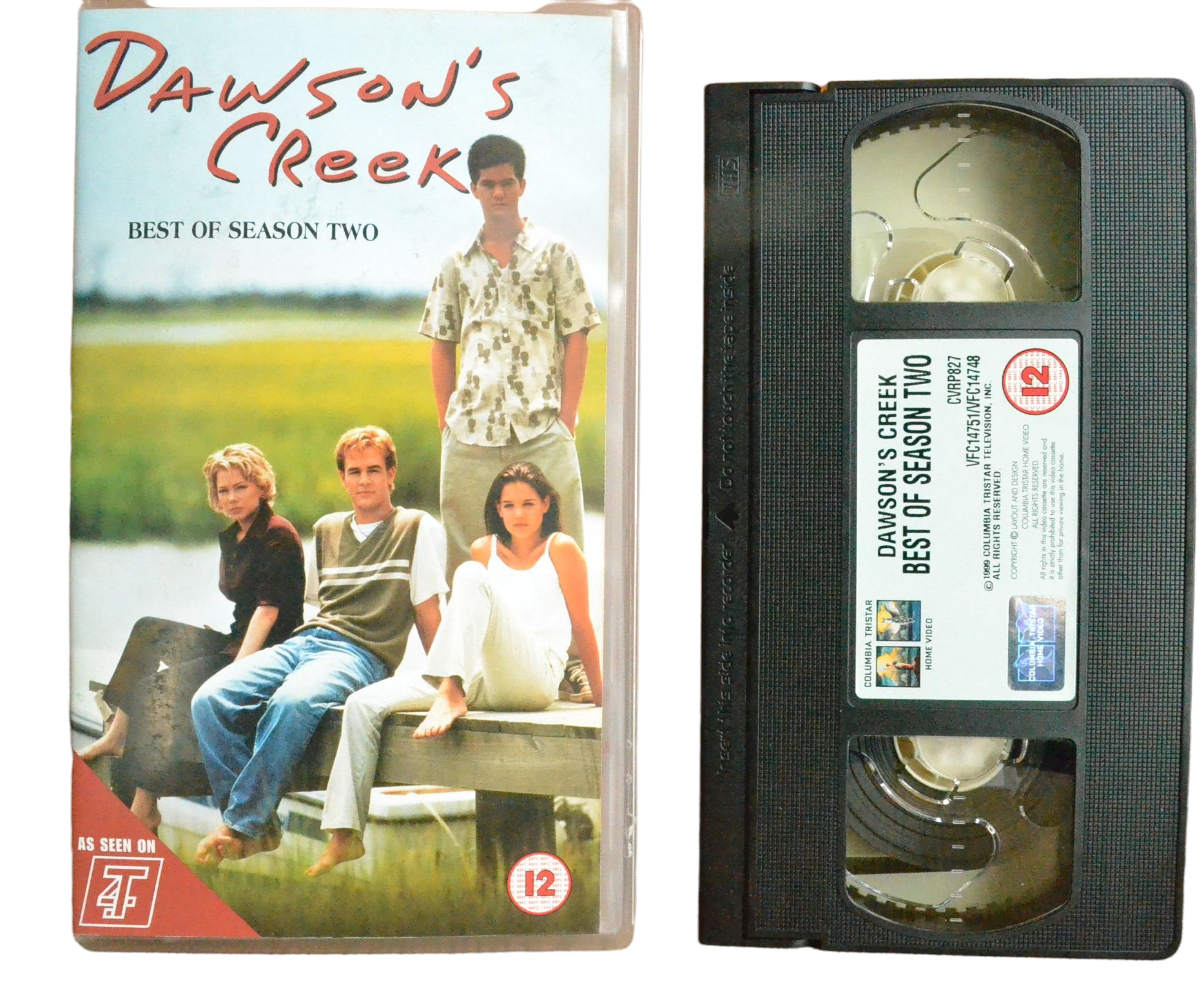 Dawson's Creek: Best Of Season Two - James Van Der Beek - Columbia Tristar Home Video - Vintage - Pal VHS-