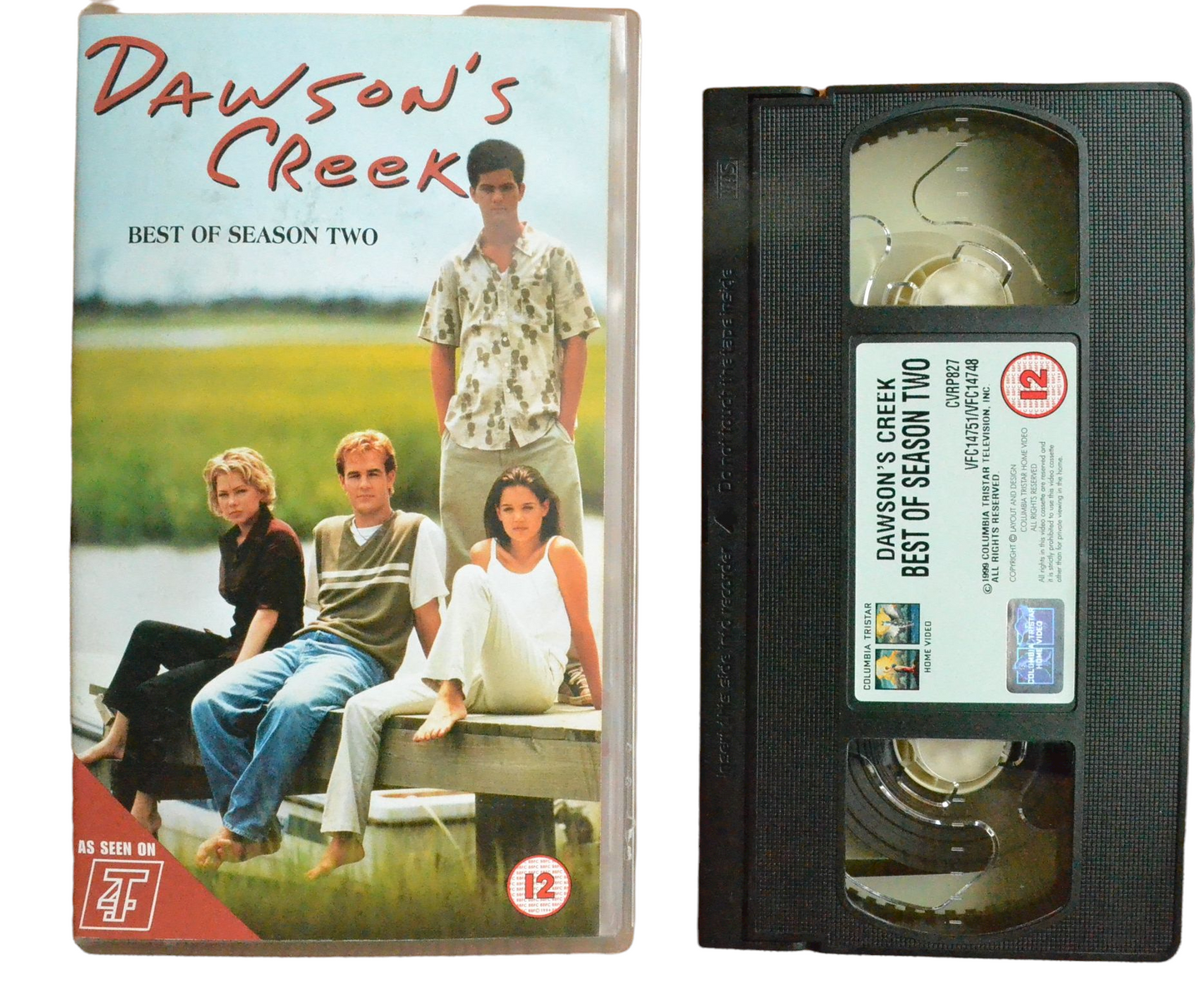 Dawson's Creek: Best Of Season Two - James Van Der Beek - Columbia Tristar Home Video - Vintage - Pal VHS-