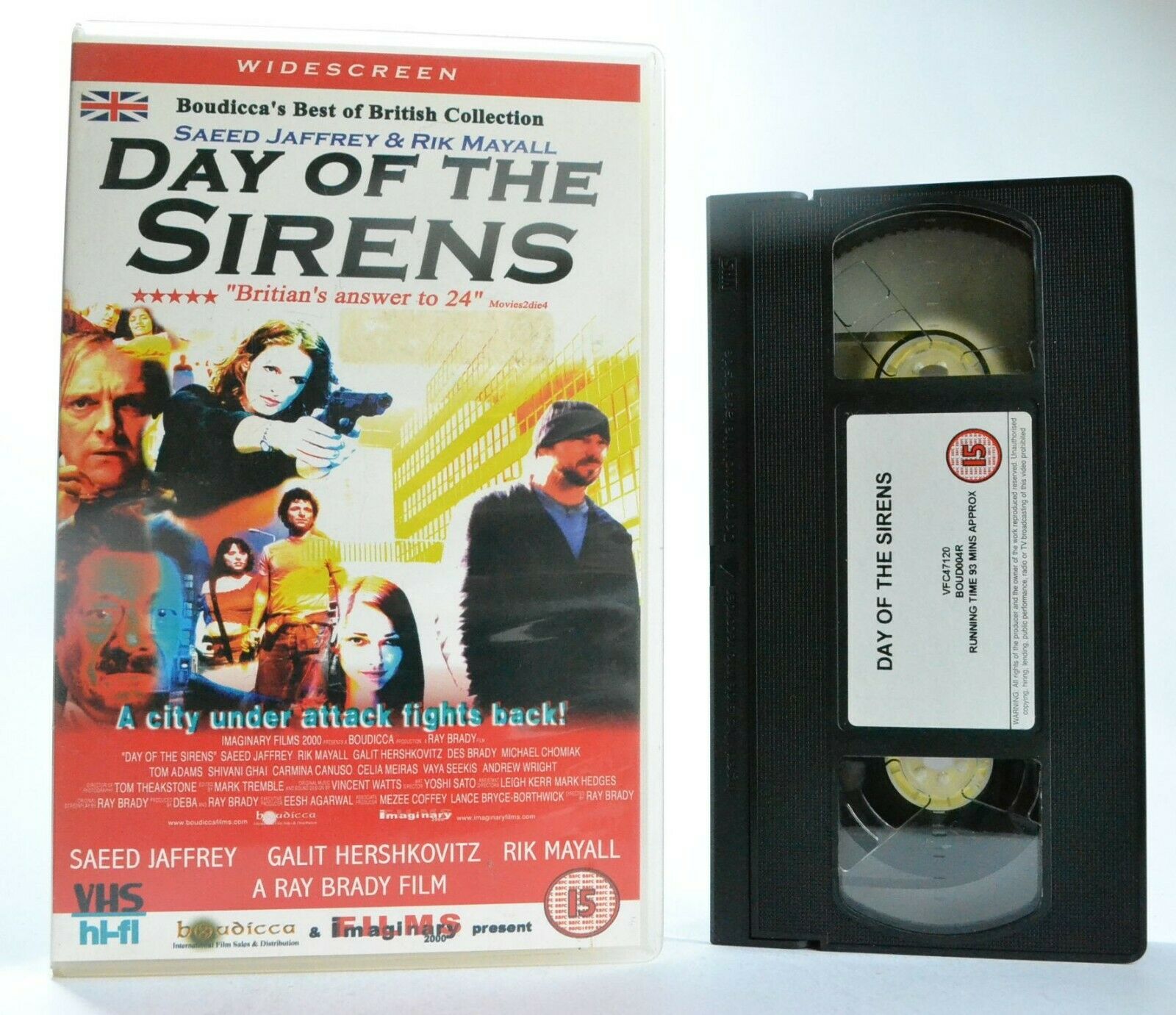 Day Of The Sirens: Widescreen Edition - British Thriller - Large Box - Pal VHS-