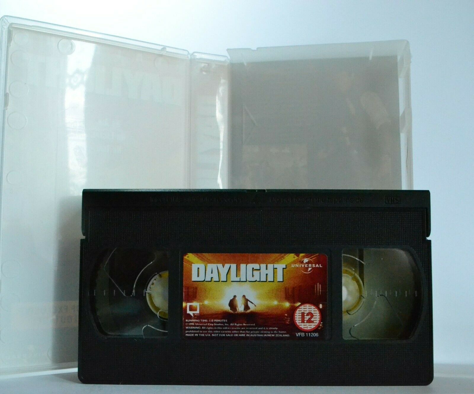 Daylight (1996): Disaster Thriller - Sylvester Stallone/Viggo Mortensen - VHS-