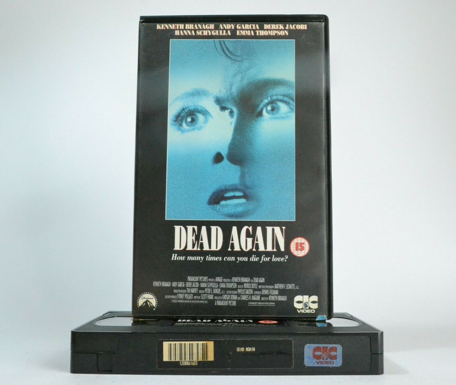 Dead Again (1991) - Romantic Thriller - Emma Thompson - Robin Williams - Pal VHS-