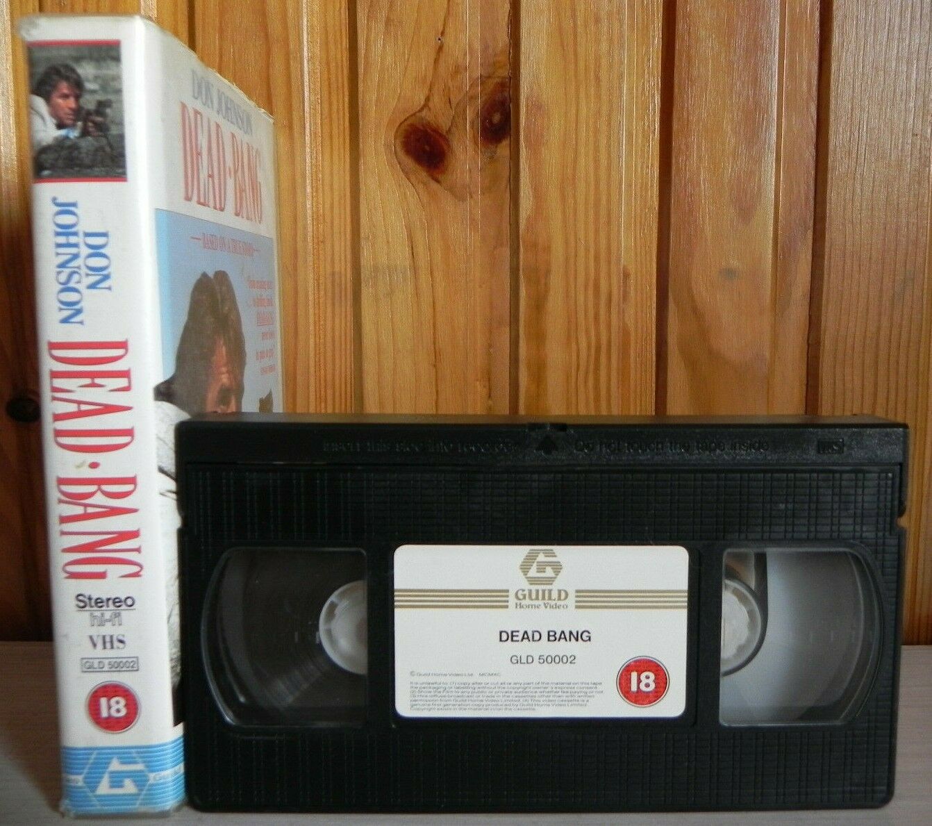 Dead Bang - Guild Home - 80's Crime Action - Don Johnson - Pal VHS-